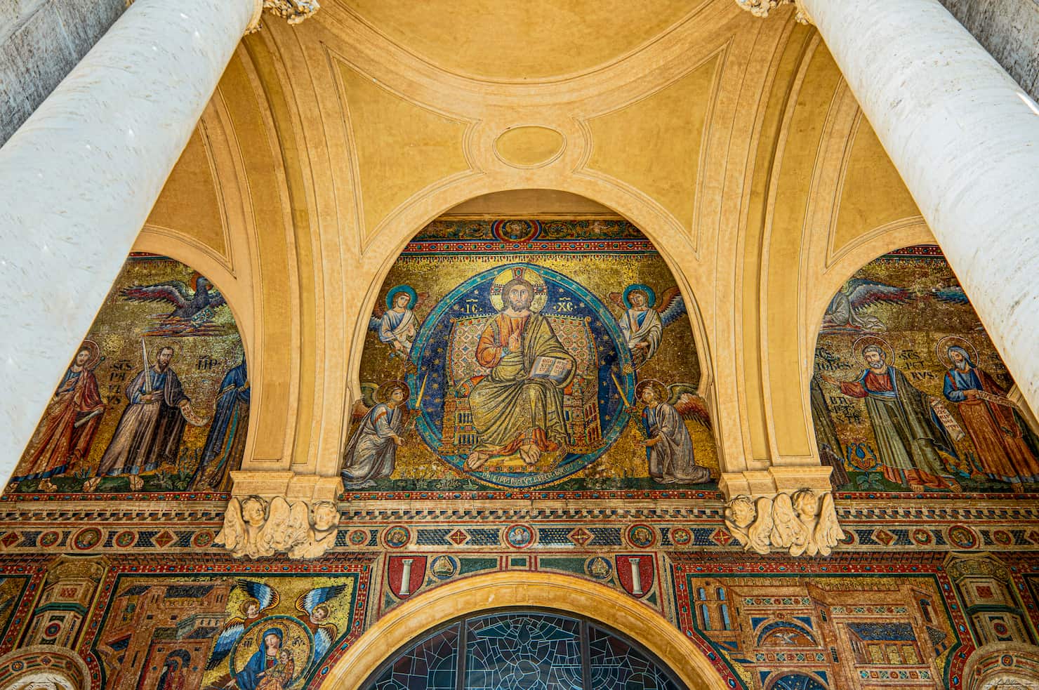 Il mosaico della Loggia delle Benedizioni