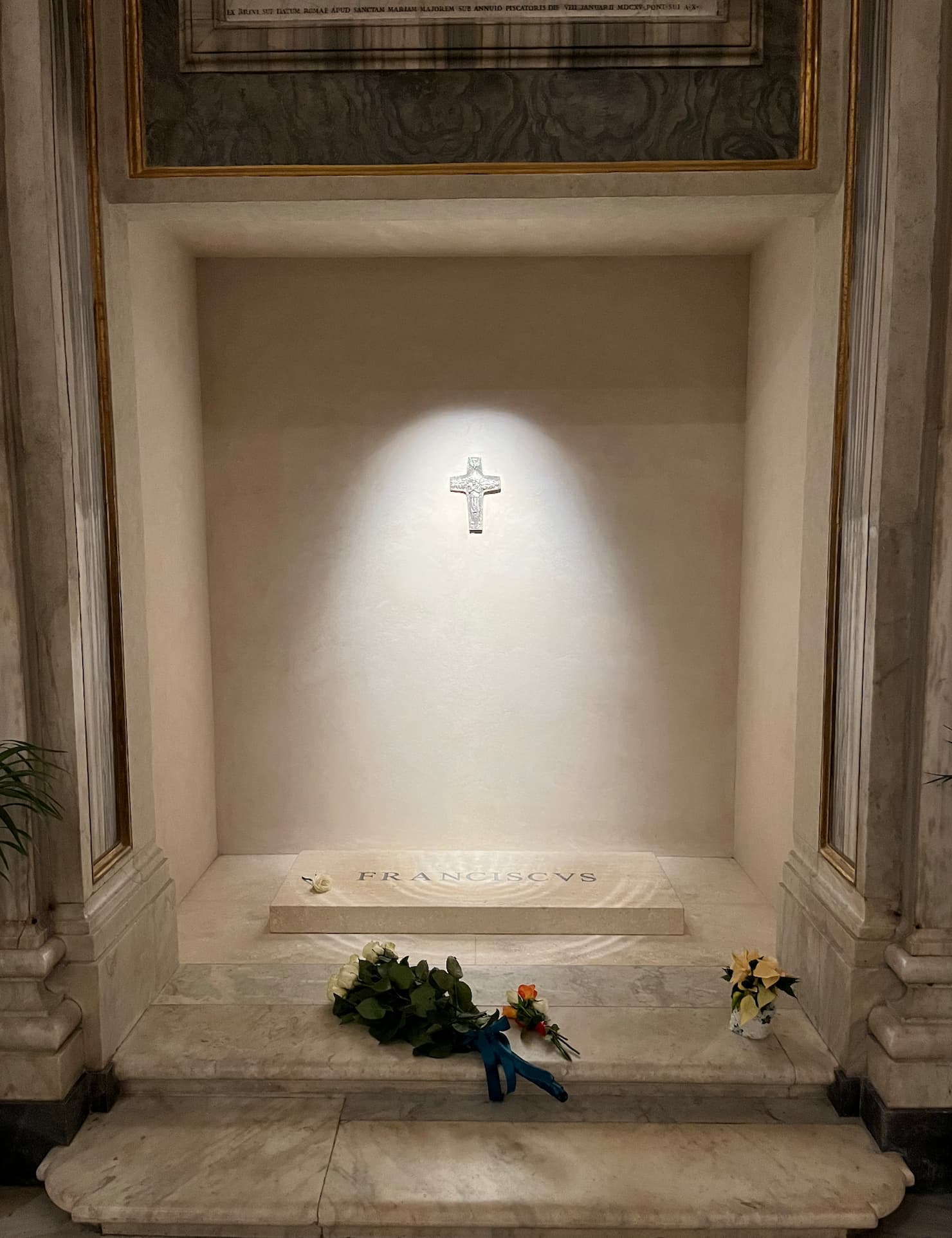 tomba di papa francesco in santa maria maggiore